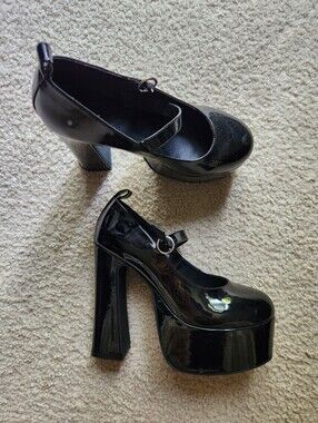 CURRENT MOOD PVC Chunky Platforms Sz10